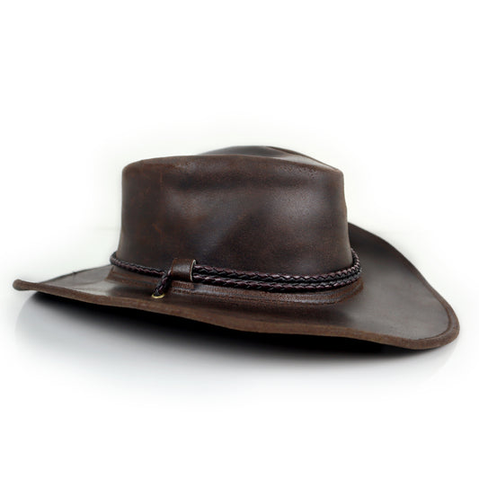 Stellman Midnight Rider Leather Cowboy Hats