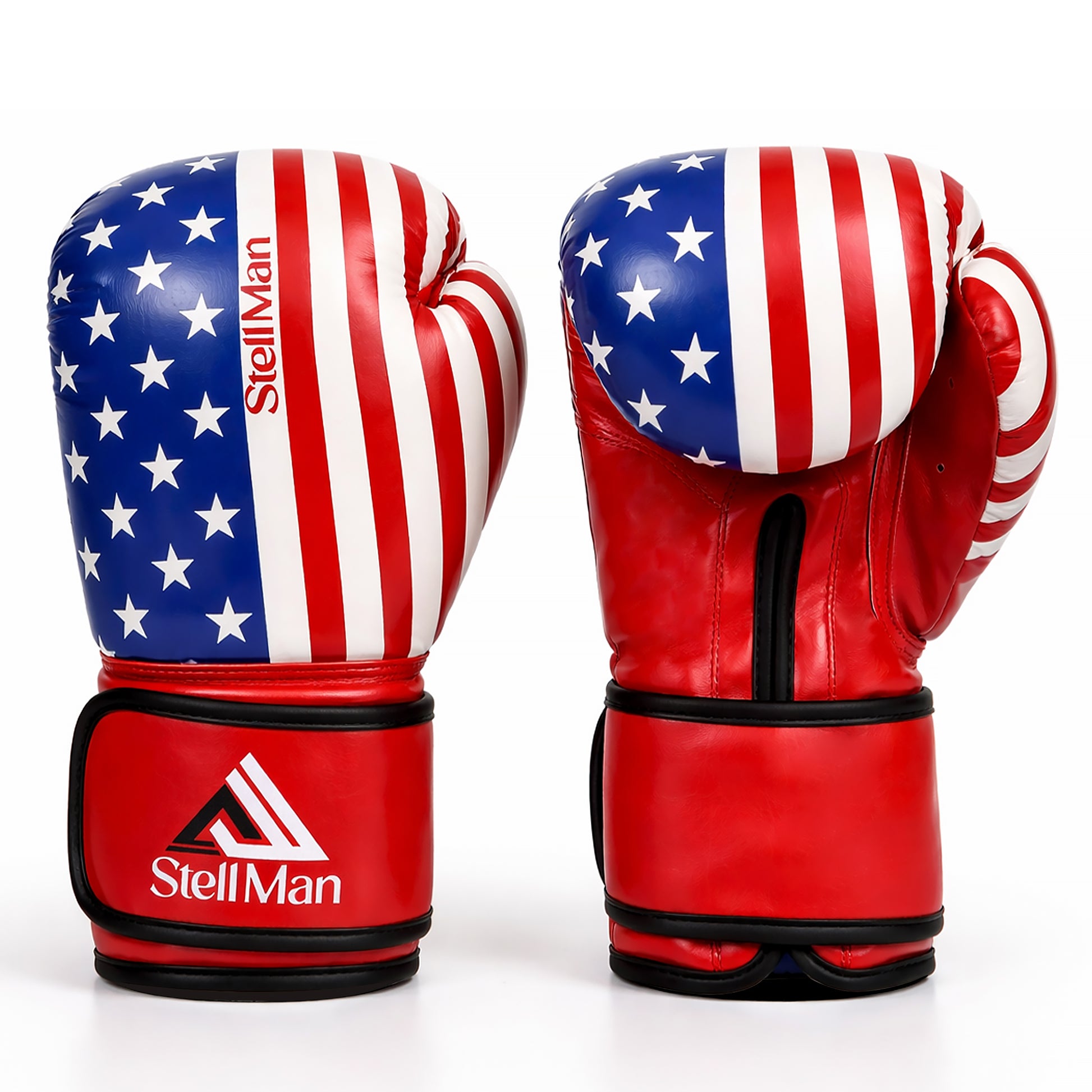 LibertyStrike Pro Boxing Gloves – USA Flag
