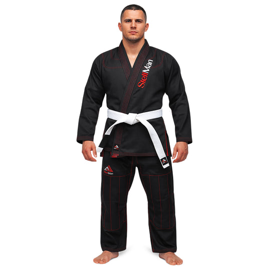 StellMan BJJ Gi for Men | Premium Brazilian Jiu-Jitsu Gi - Black