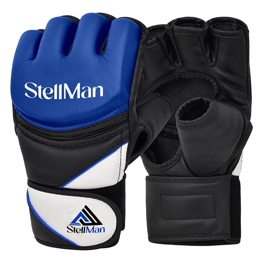 Stellman Velocity V2 MMA Gloves - Black/Blue