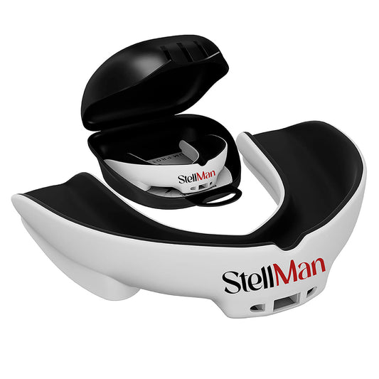 Stellman Breathable Karate Mouth Guard – Black & White