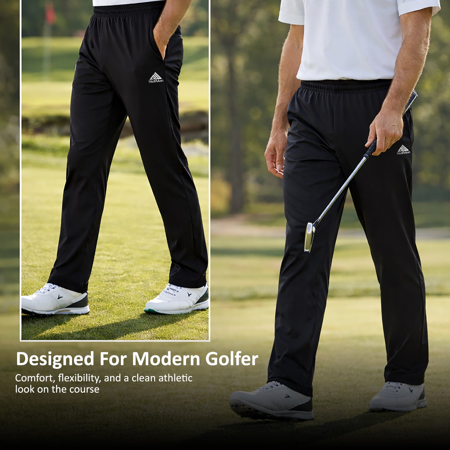 StellMan DriveFlex Men’s Performance Golf Pants