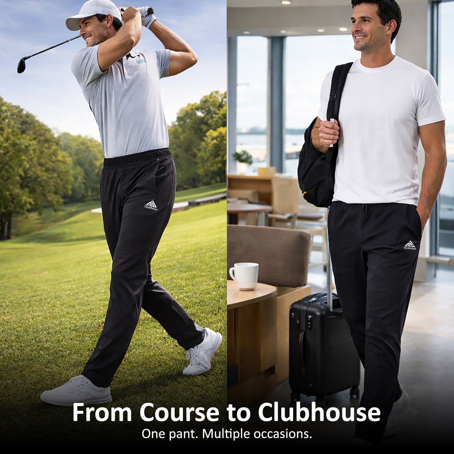 StellMan DriveFlex Men’s Performance Golf Pants