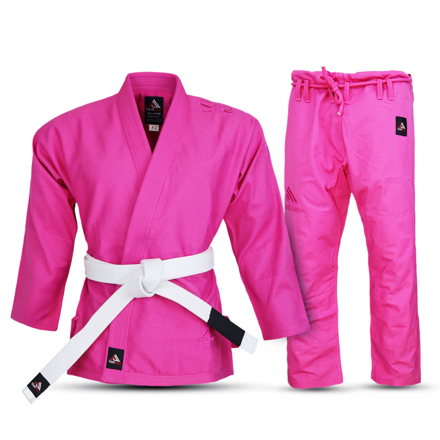 Stellman Core Pink Brazilian Jiu Jitsu Women BJJ Gi