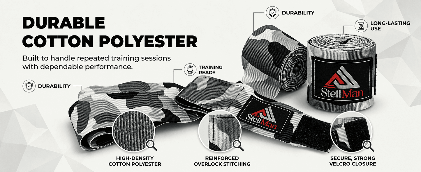 StellMan CamoGuard Boxing Hand Wrap