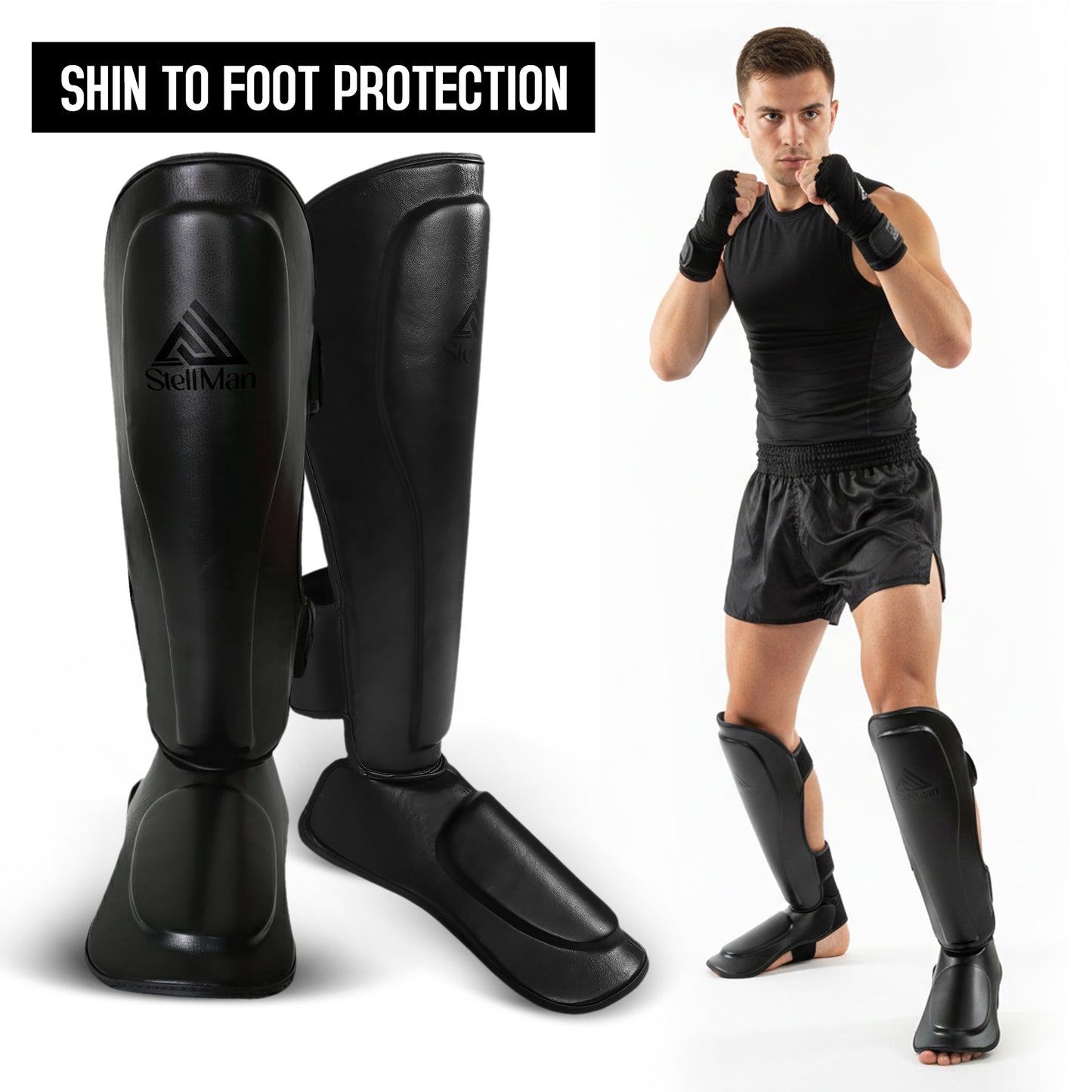 Stellman MiniGuard Kids Shin Guard | Secure Fit for Active Movement