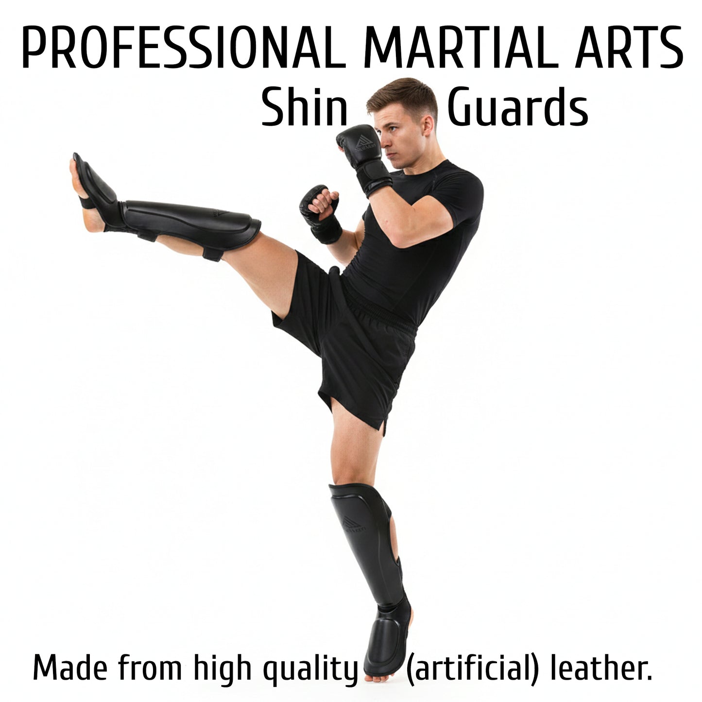 Stellman Star Series Boxing Shin Guards | Premium Protection for Adults
