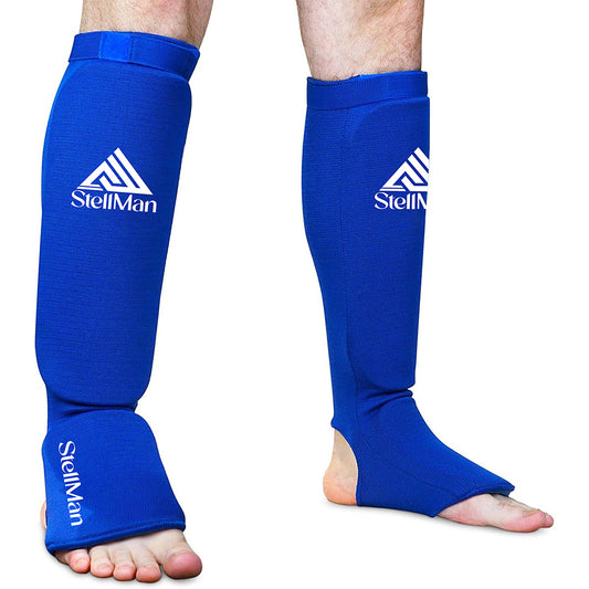 Stellman StrikeShield Boxing Shin Guards | Durable & Comfortable Fit