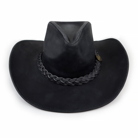 StellMan Blackridge Trail Leather Cowboy Hat