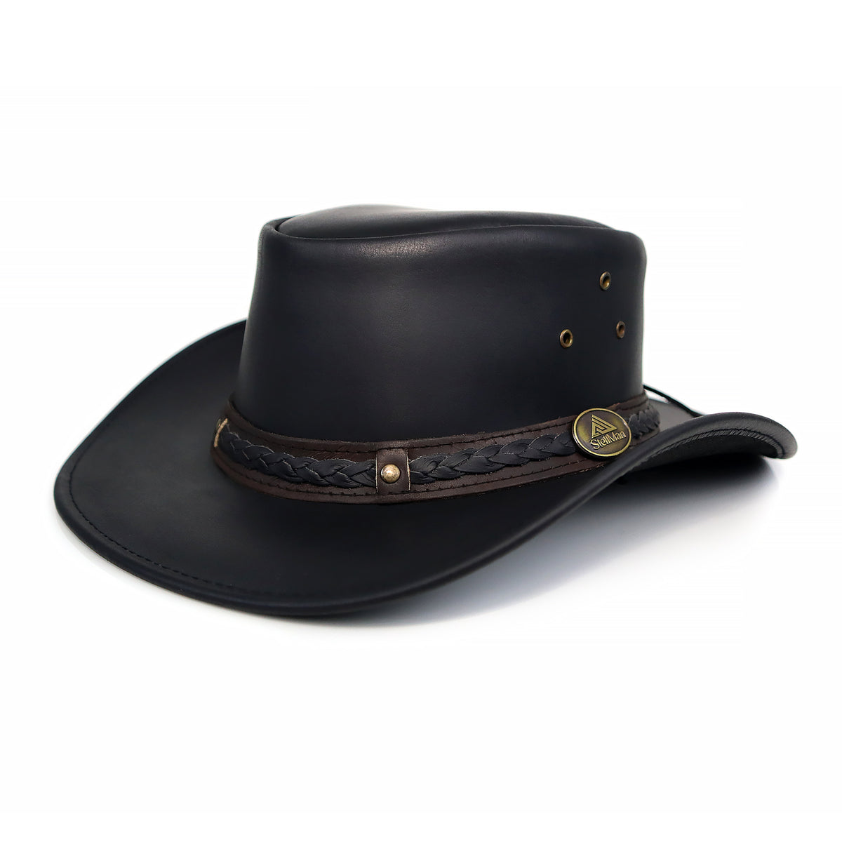 StellMan DarkFrontier Leather Cowboy Hat
