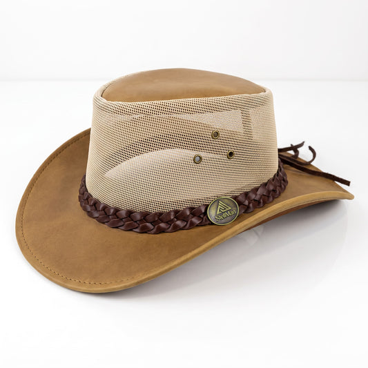 StellMan SandTrail Leather Cowboy Hat