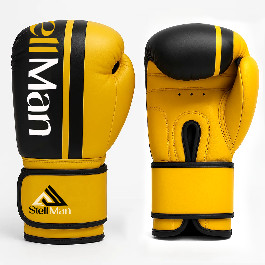 Stellman Legend Boxing Gloves-Yellow