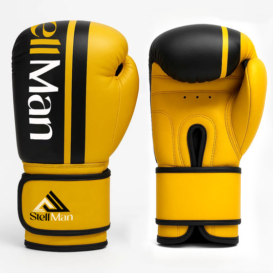 Stellman Legend Boxing Gloves-Yellow