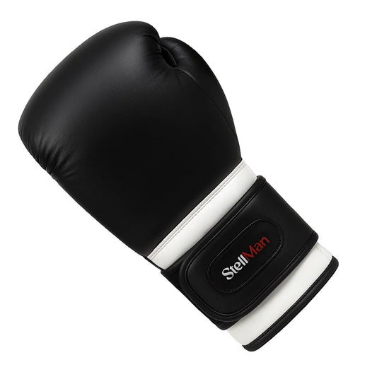 Stellman Impact Evo Boxing Gloves-Black/White