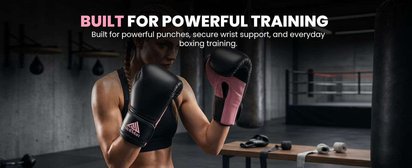 Stellman Armalite Grappling Gloves-Black/Pink