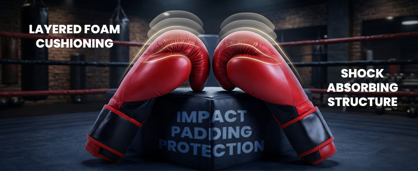 Stellman Heavy Hitter Red Grappling Gloves