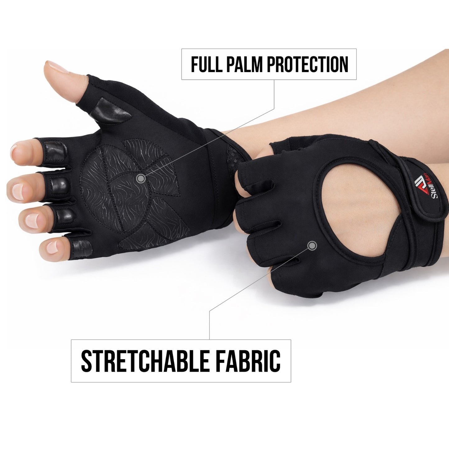 Stellman Phantom Power Cycling Gloves – Grip & Ride Control