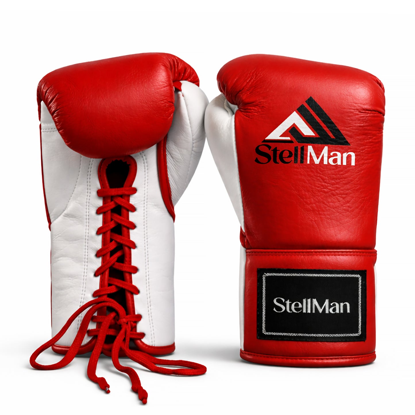StellMan Dominator Pro Lace-Up Competition Boxing Gloves