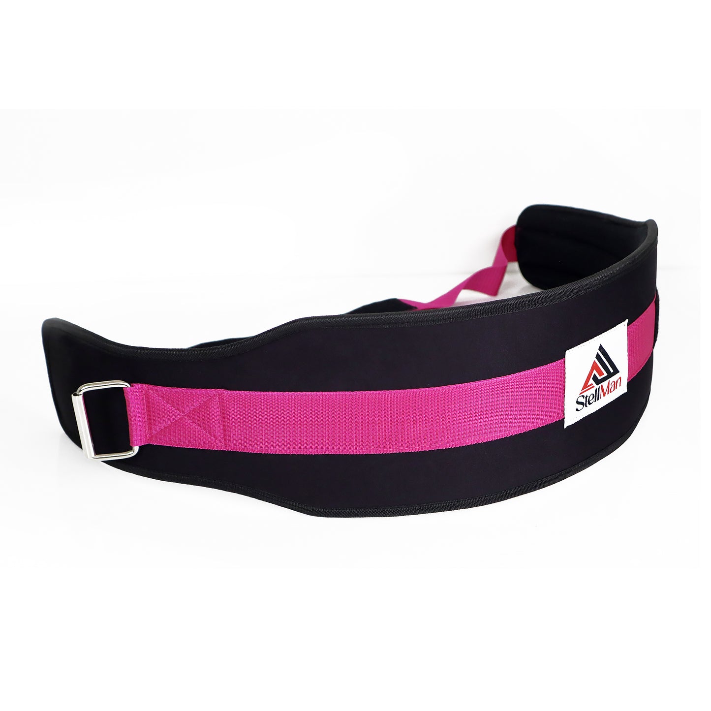 Stellman RecoilDefend Neoprene Weight Lifting Belt - Black/Pink