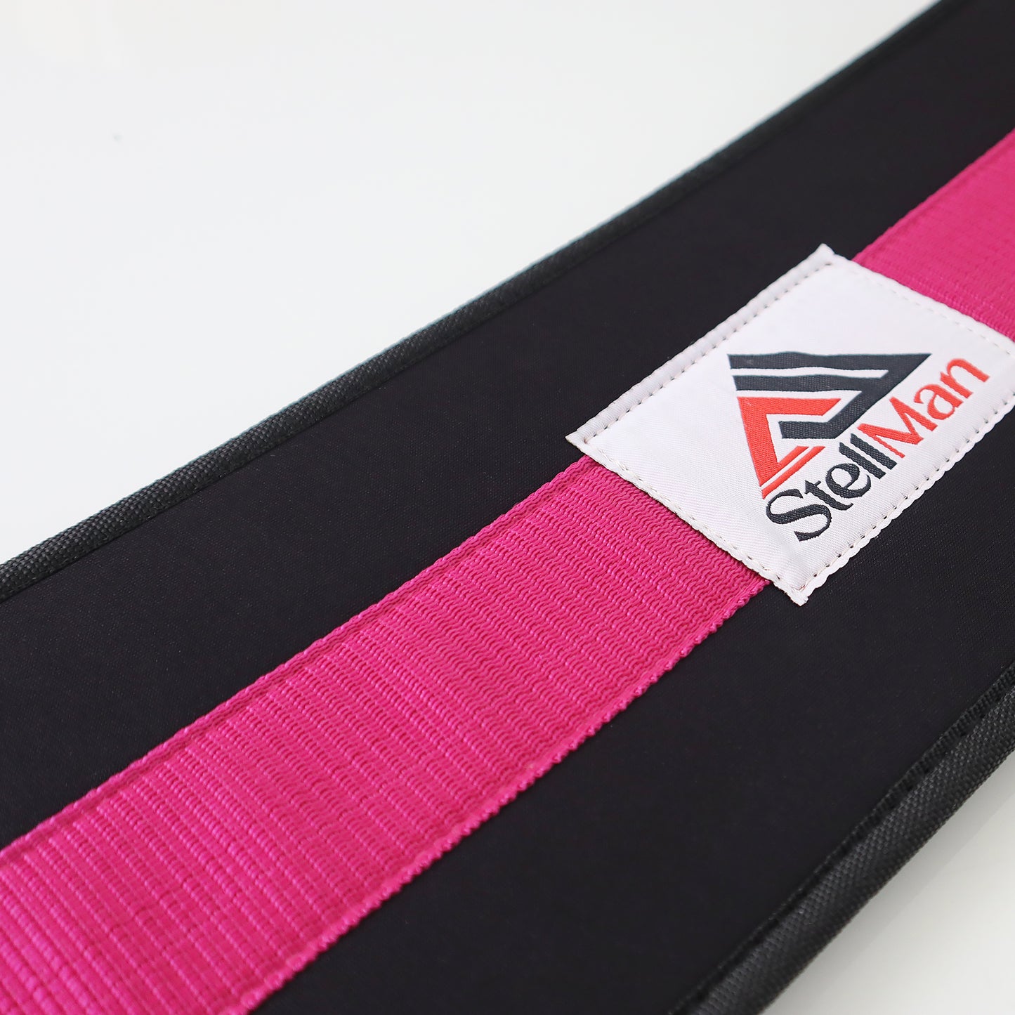 Stellman RecoilDefend Neoprene Weight Lifting Belt - Black/Pink