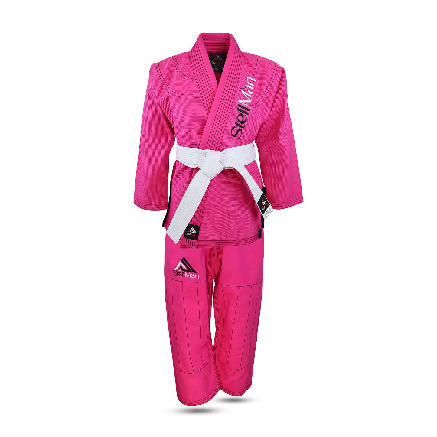 StellMan LittleWarrior Kids Brazilian Jiu-Jitsu BJJ Gi – Pink